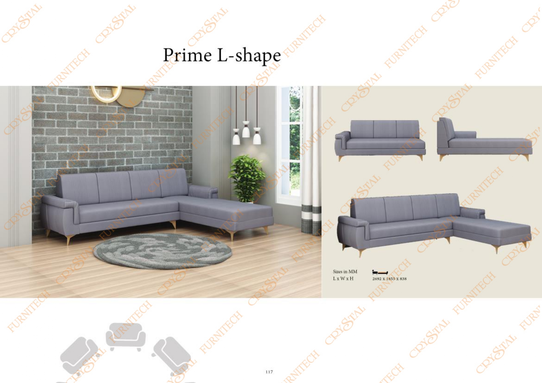 Prime L Shape Sofa